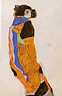 Egon Schiele The Dancer Moa painting